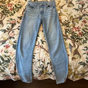 American Eagle Outfitters Light Blue High Wasted Skinny Jeans